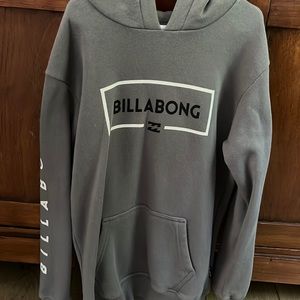 Billabong gray hoodie